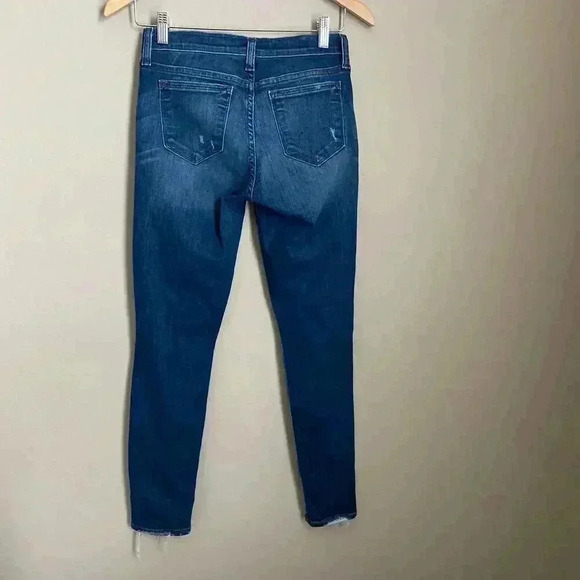 J. Crew Toothpick Distressed Skinny Jeans ‎ Size 26 - Picture 7 of 11